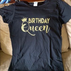 Birthday Queen tee